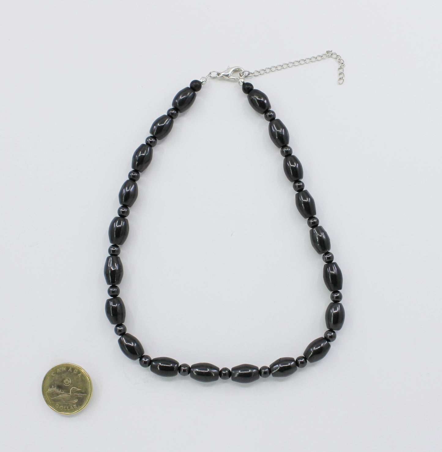 Necklace Oval - Shungite