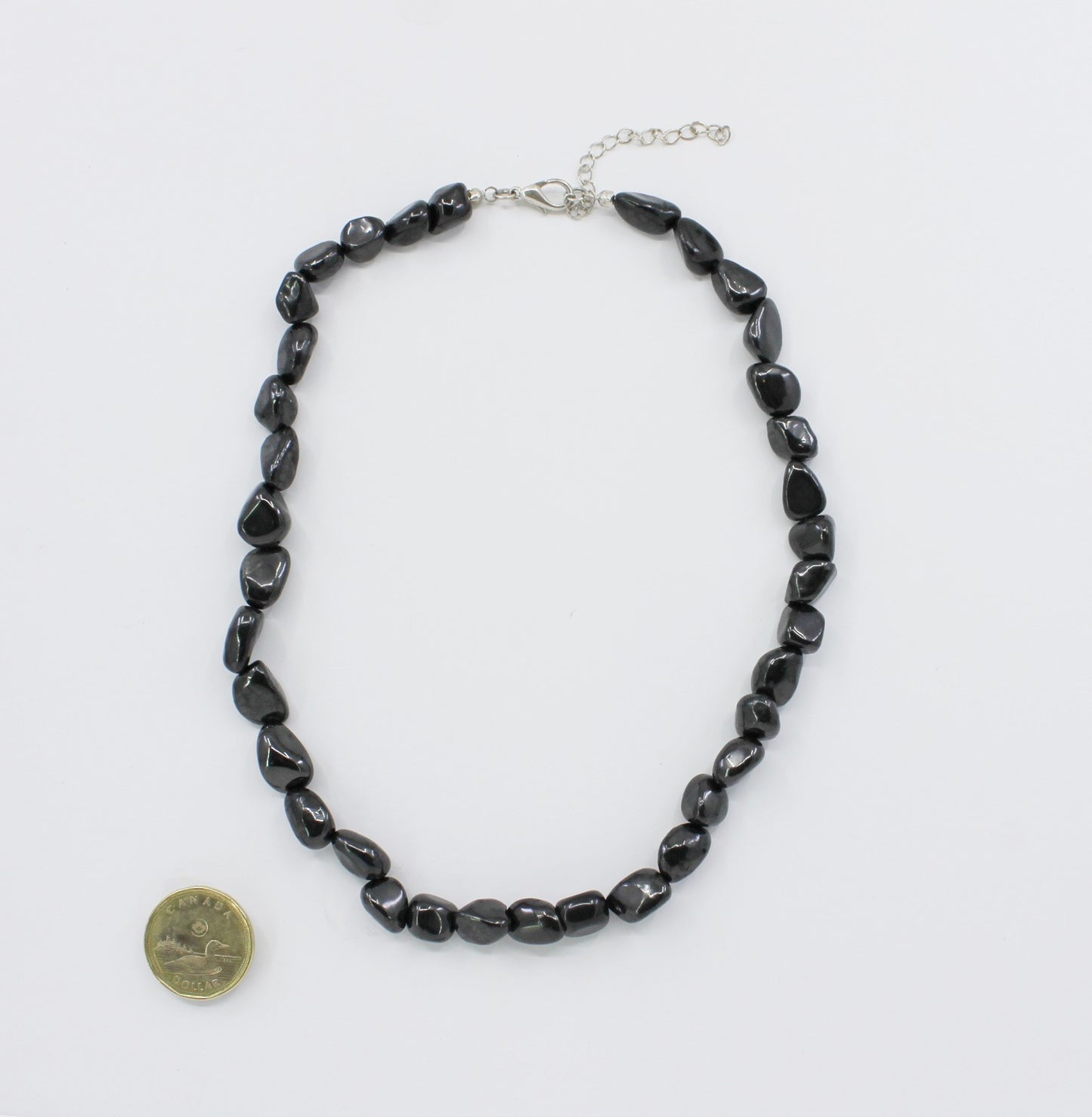 Necklace Tumble Stone - Shungite