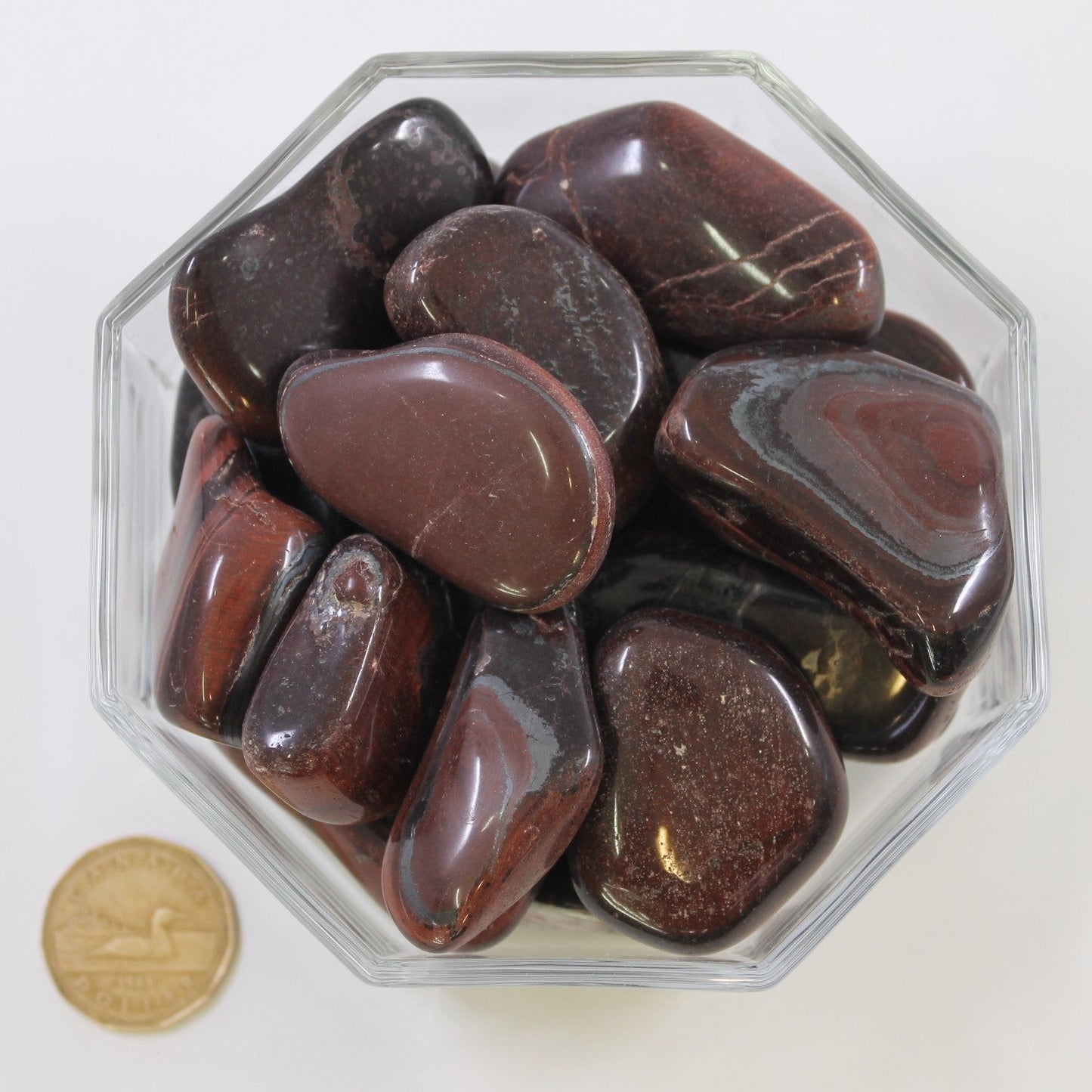 Tiger Eye Red Jumbo - Tumbled