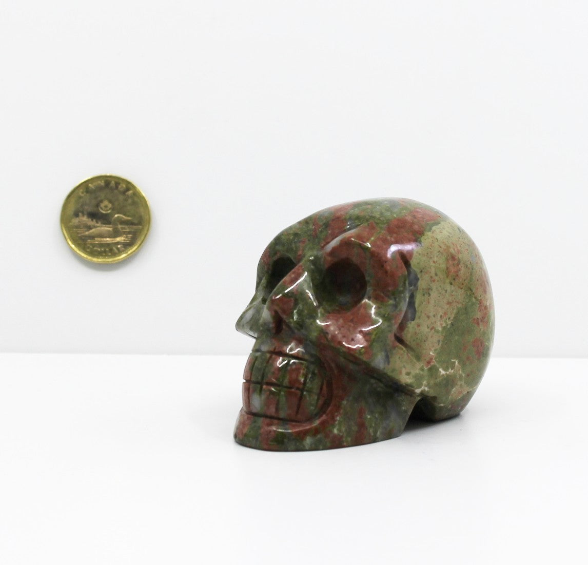 Unakite - Crystal Skull