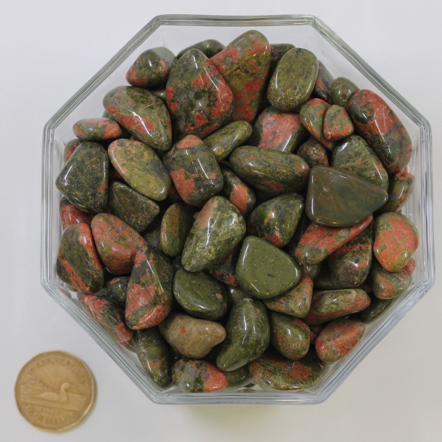 Unakite Medium - Tumbled