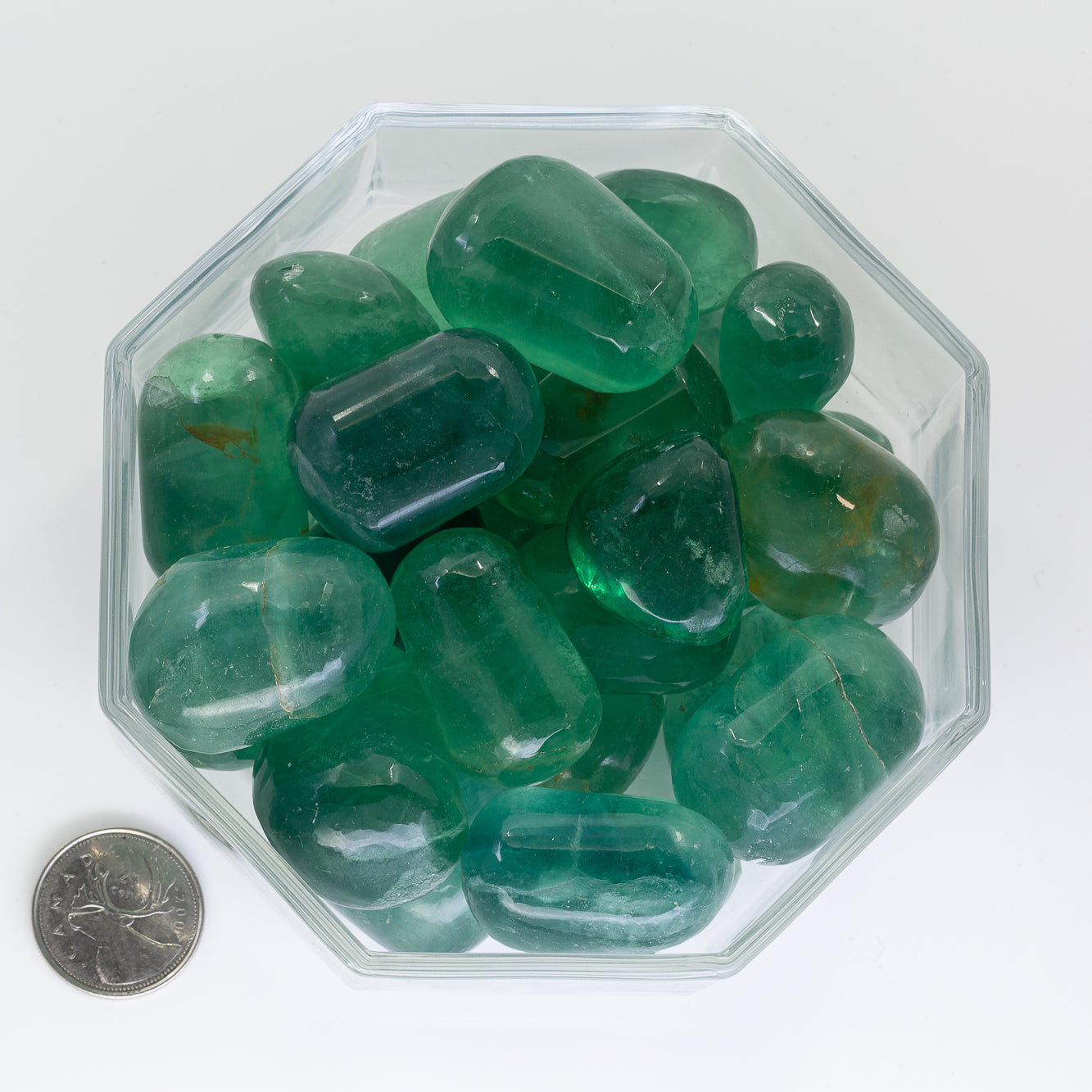 Fluorite Green Jumbo - Tumbled