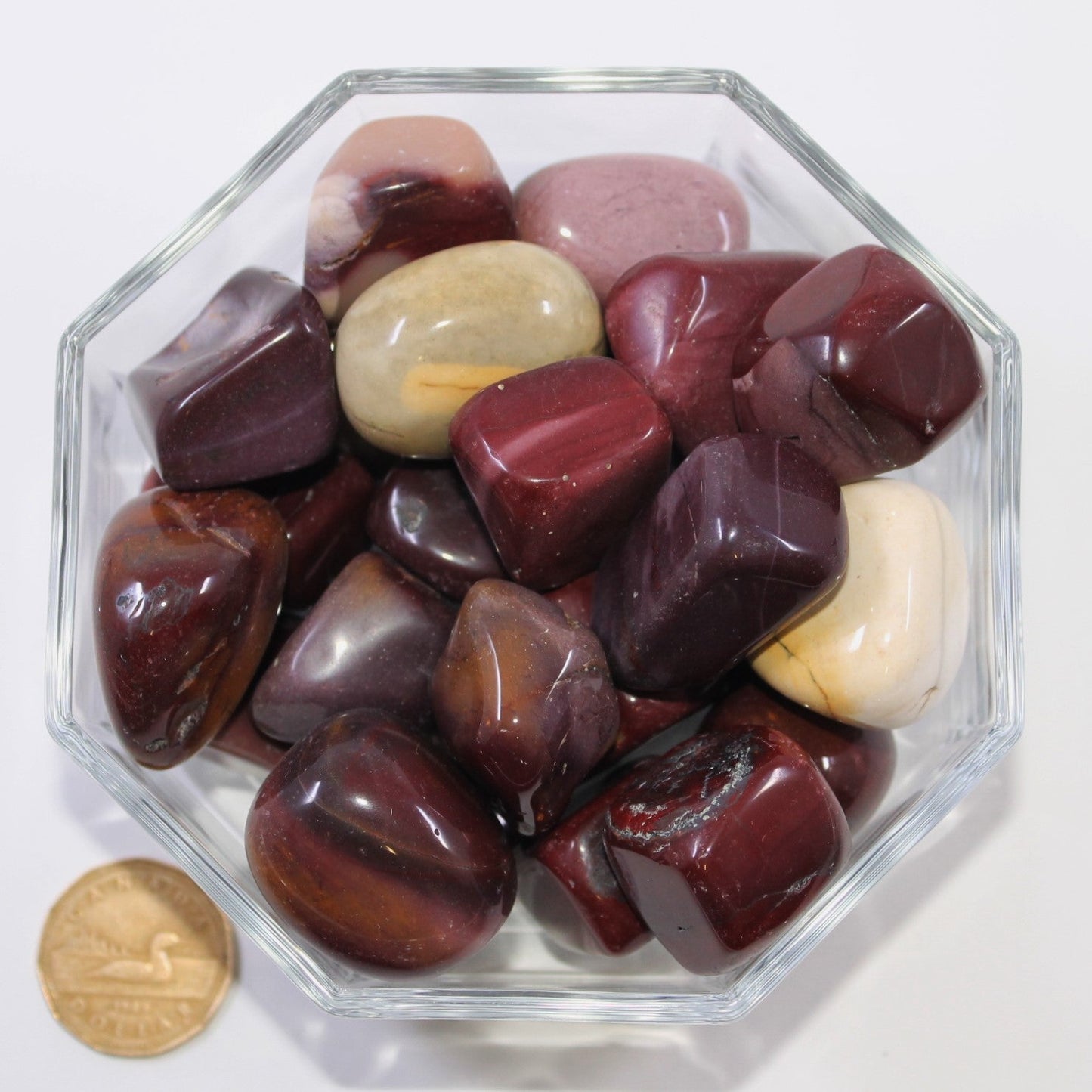 Mookaite Cubed Jumbo - Tumbled