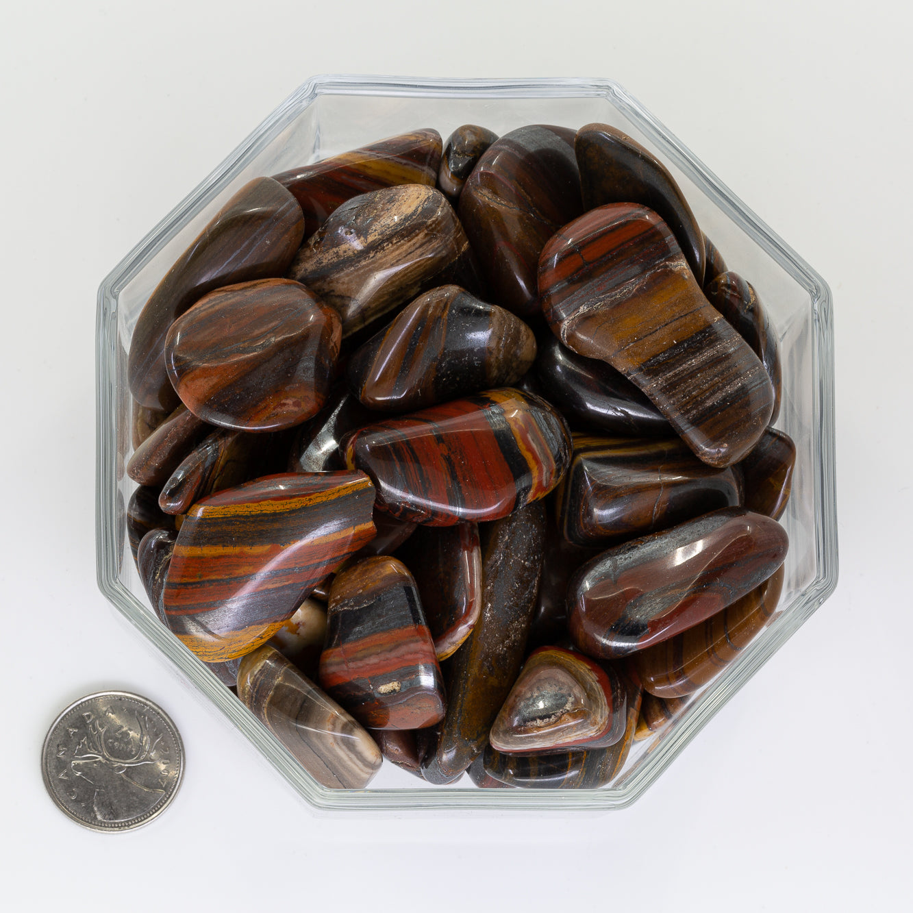 Jasper Banded Large - Tumbled
