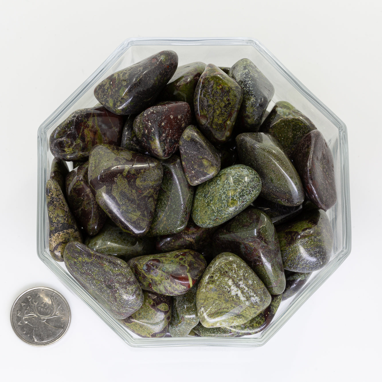Jasper Dragon Blood Large - Tumbled
