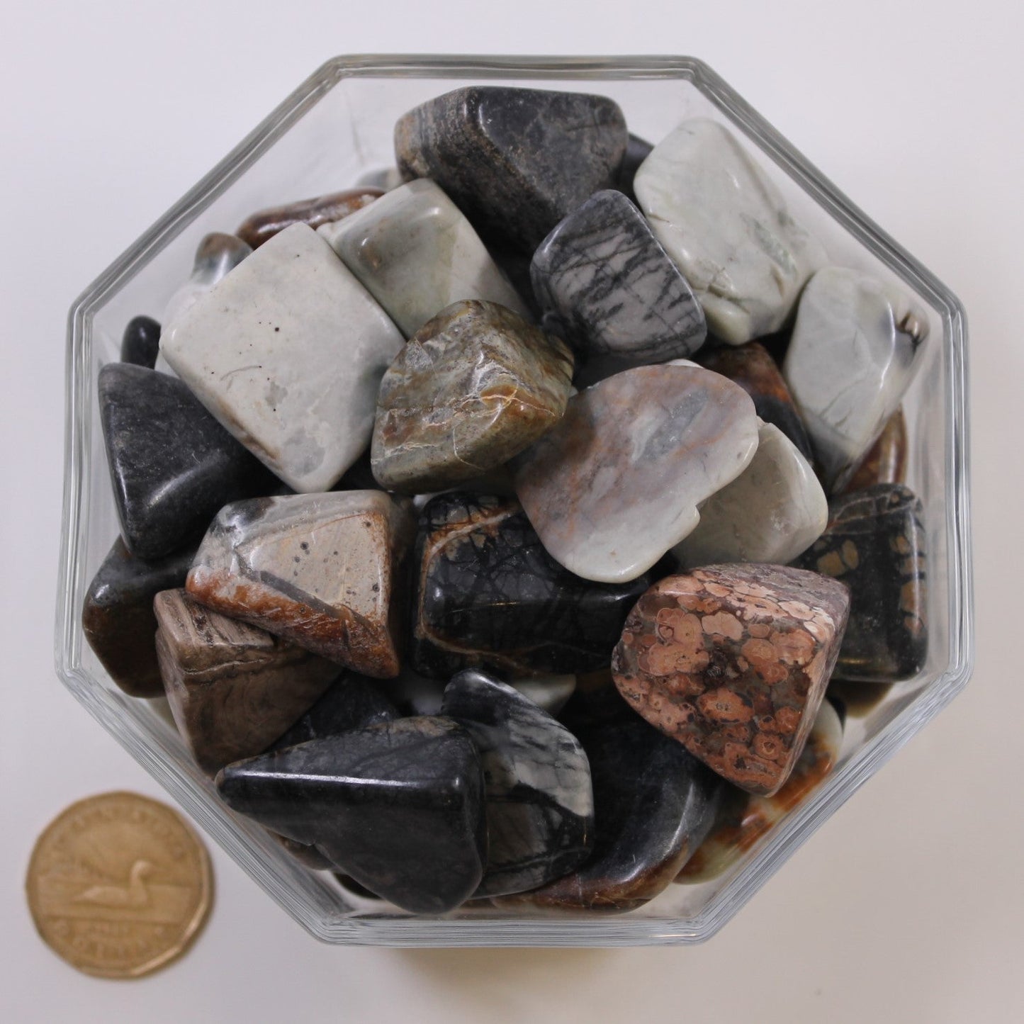 Jasper Picasso Large - Tumbled