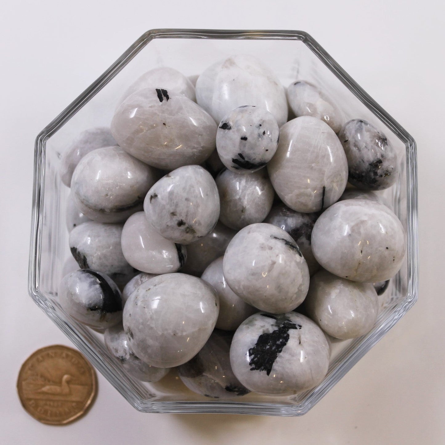 Moonstone Rainbow Large Extra - Tumble