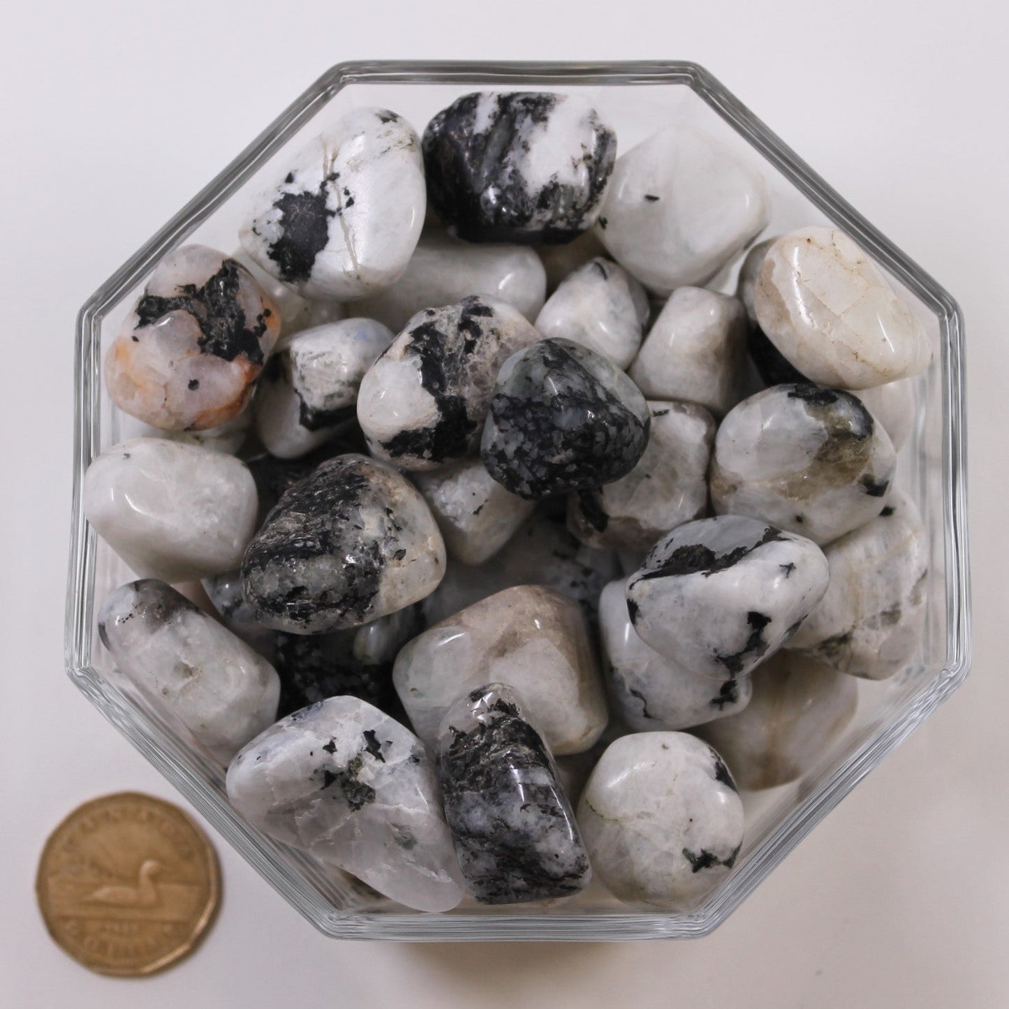 Moonstone Rainbow Large - Tumbled