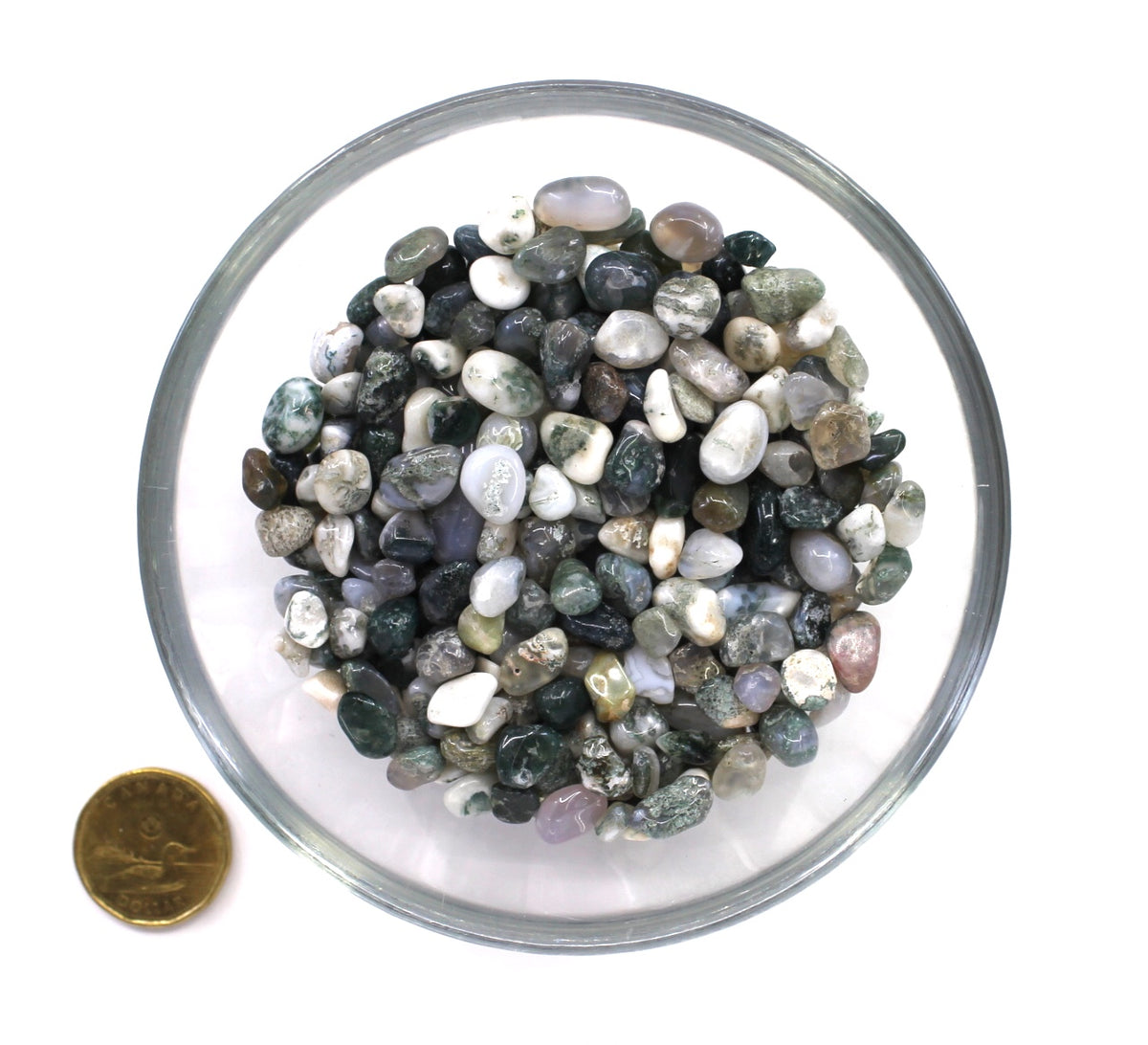 Agate Moss 7-9mm - Chips