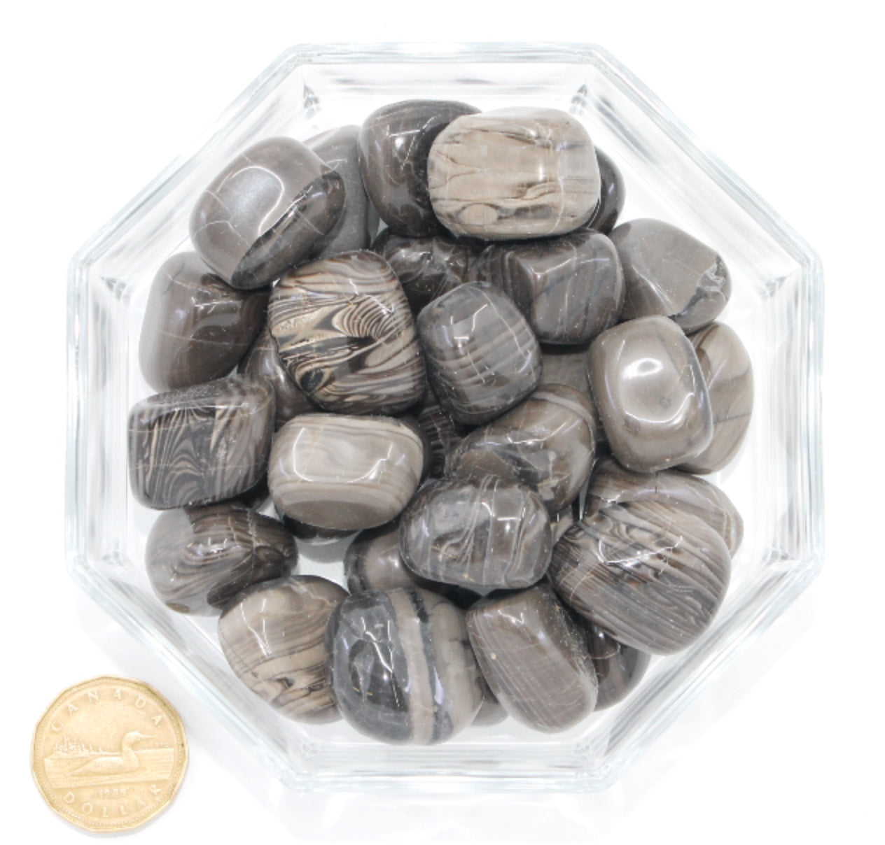 Agate Zebra Large - Tumbled