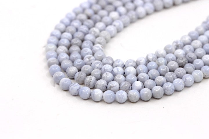 Blue Lace Agate - Beads