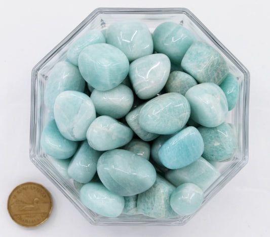 Amazonite Light Large - Tumbled