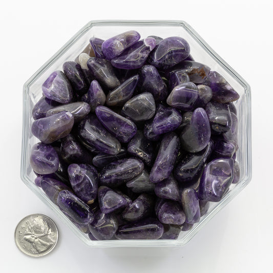 Amethyst Dark Large - Tumbled