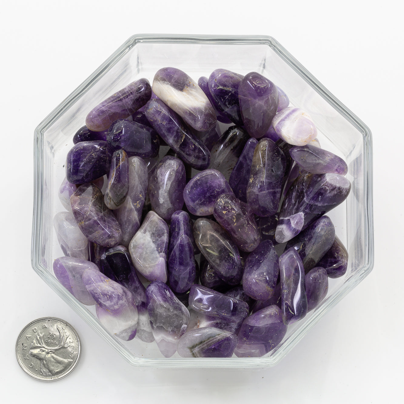 Amethyst Dog Tooth Large - Tumbled