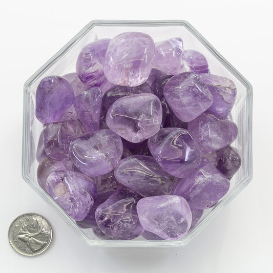 Amethyst Lilac Large Extra - Tumbled