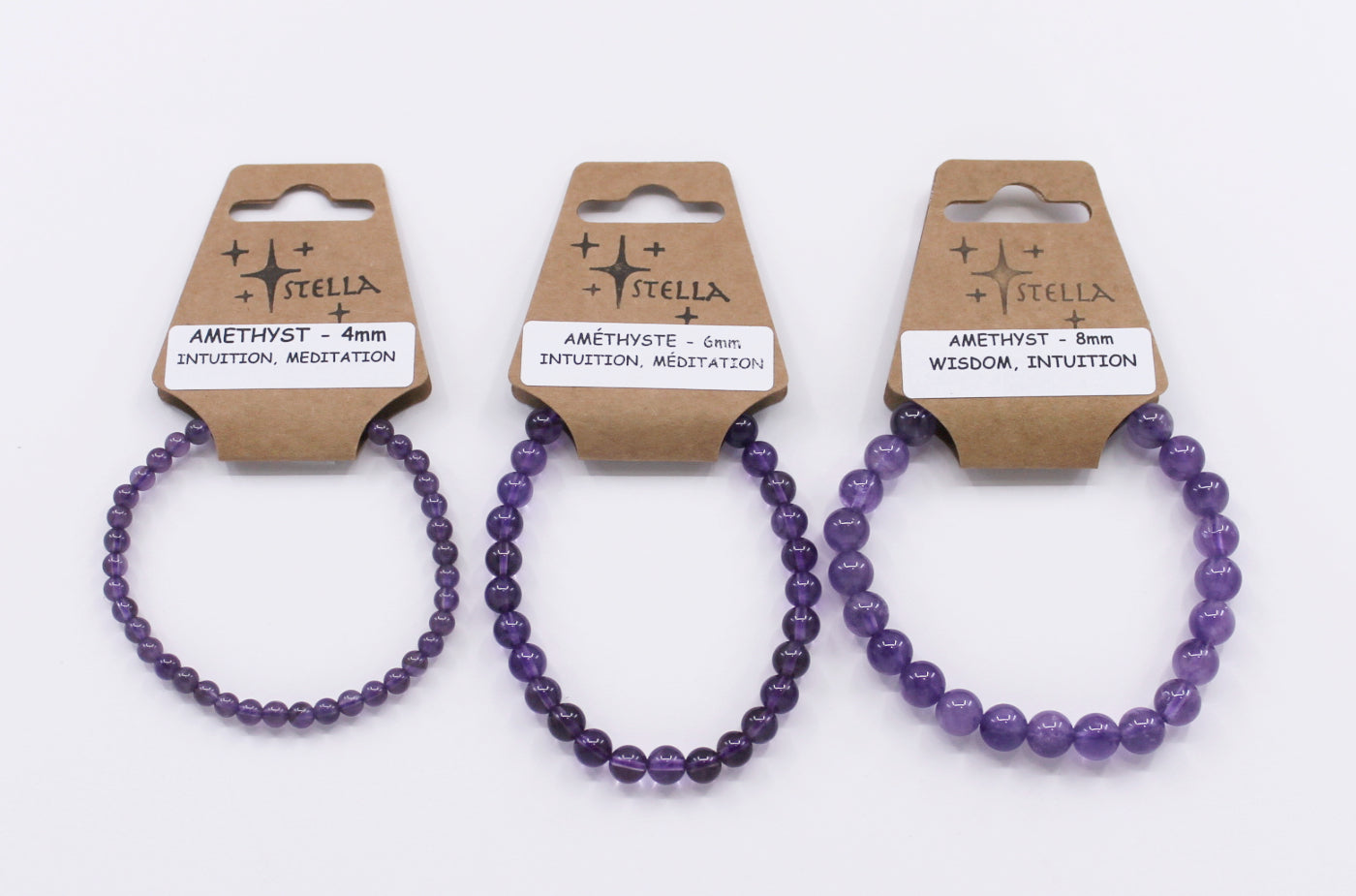Amethyst - Stone Bracelets