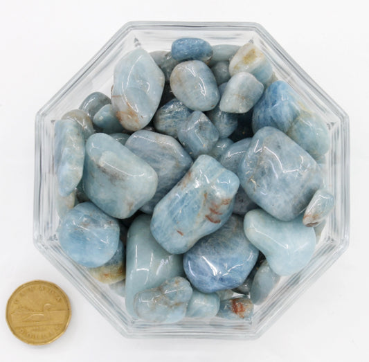 Aquamarine Large Extra - Tumbled
