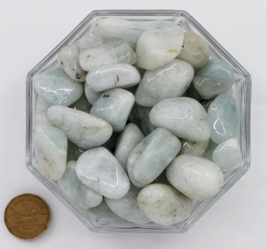 Aquamarine Large - Tumbled