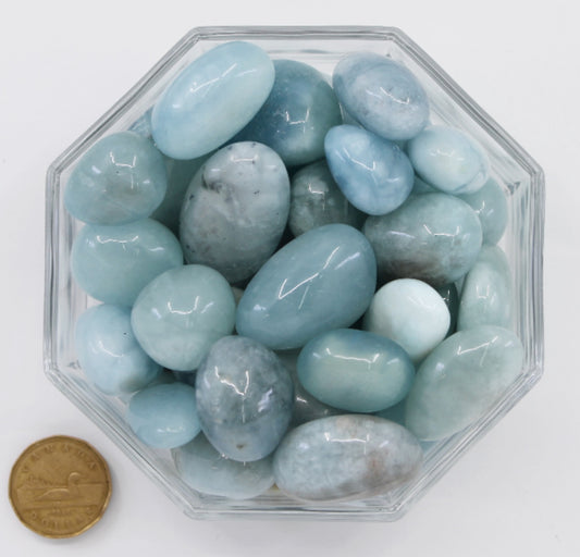 Aquamarine Jumbo Extra - Tumbled