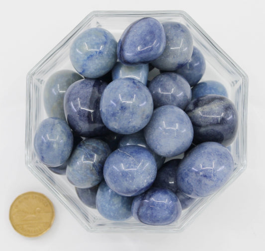 Aventurine Blue Rounded Large - Tumbled