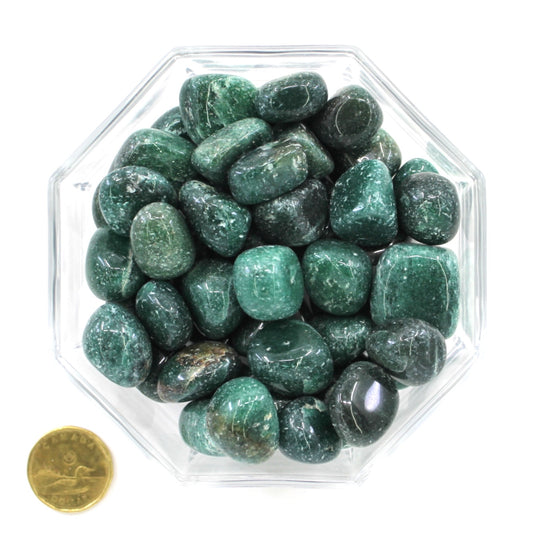 Aventurine Green Dark Large Extra  - Tumbled