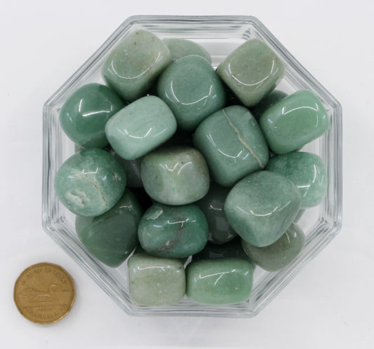 Aventurine Green Large Cubed Extra - Tumbled