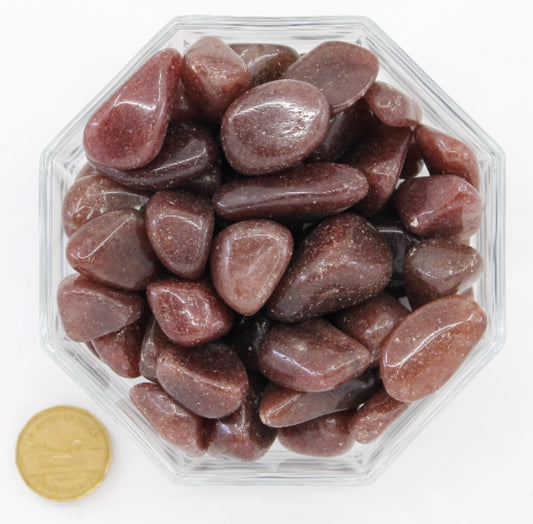 Aventurine Raspberry Large - Tumbled