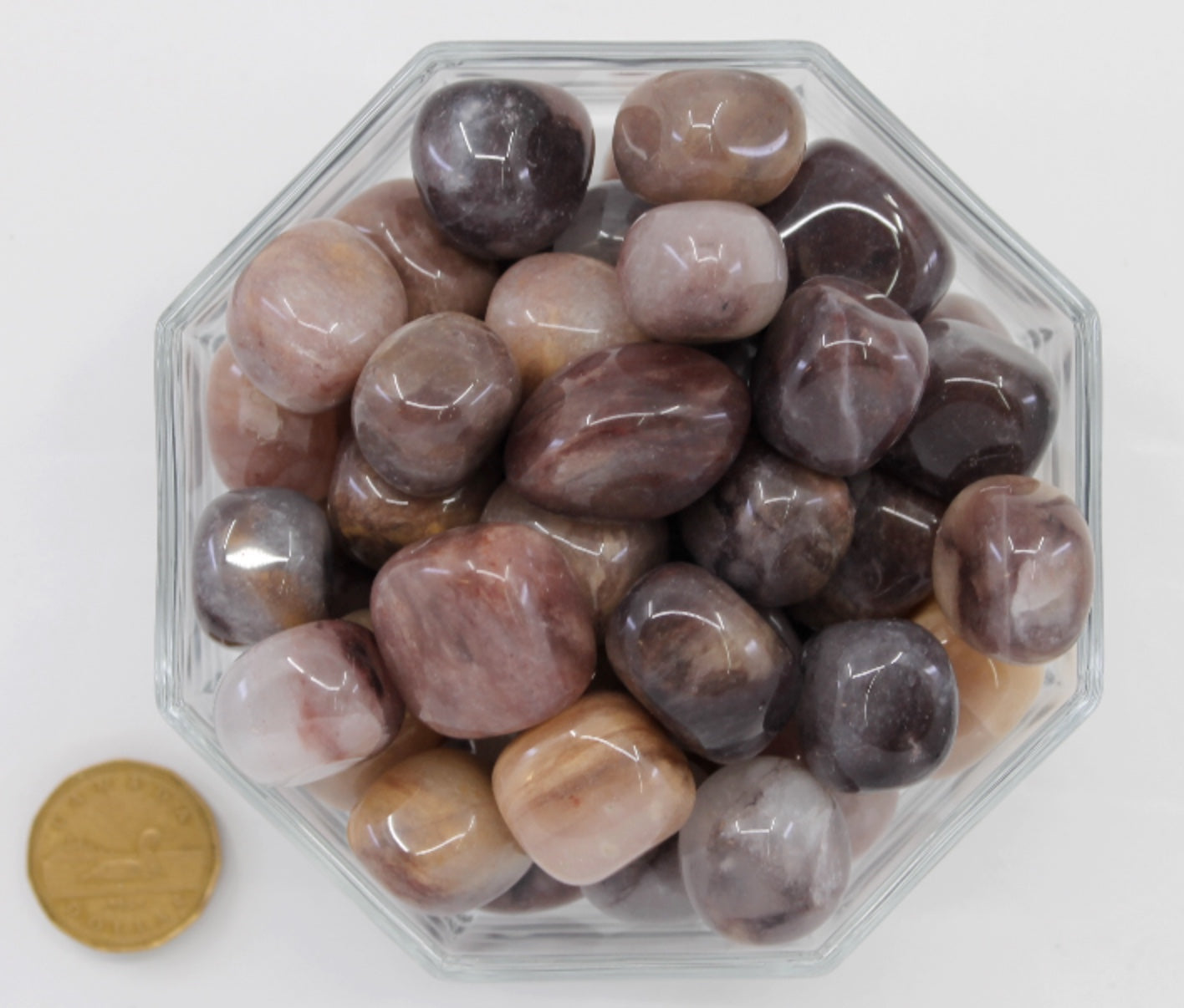 Aventurine Red Cubed Large - Tumbled