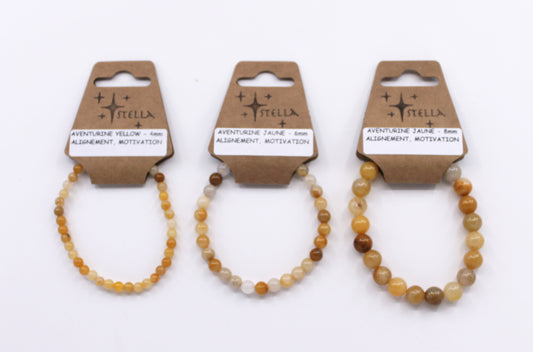 Aventurine Yellow - Stone Bracelets