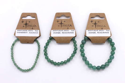 Aventurine Green - Stone Bracelets