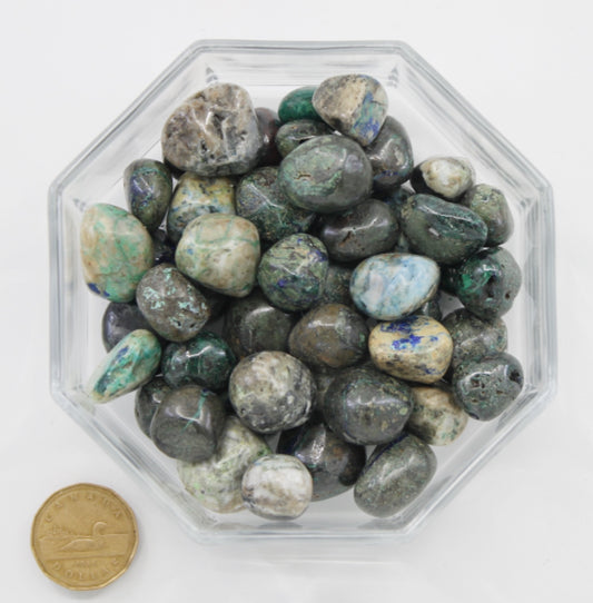 Azurite Malacite Large - Tumbled