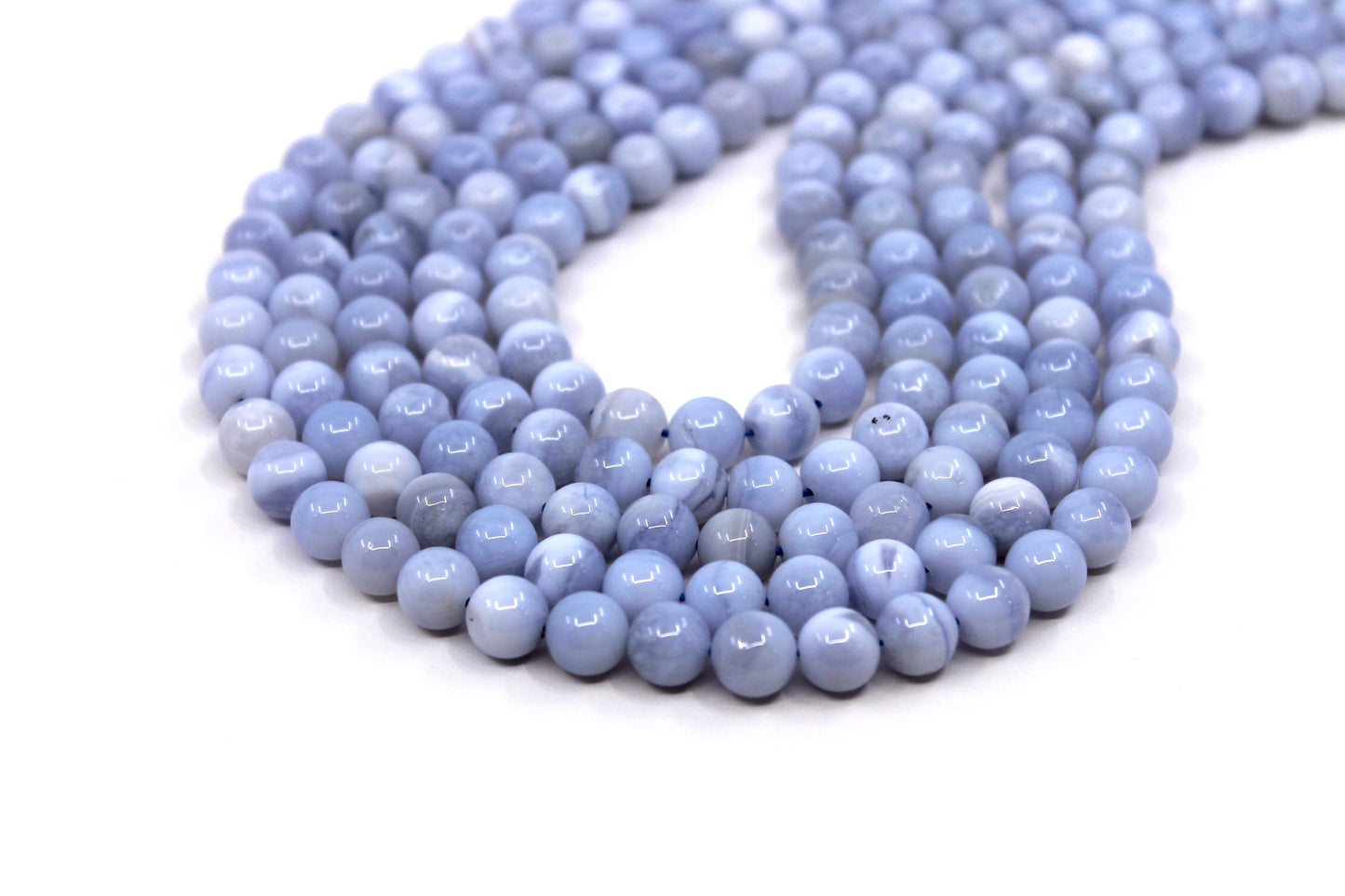 Blue Lace Agate - Beads