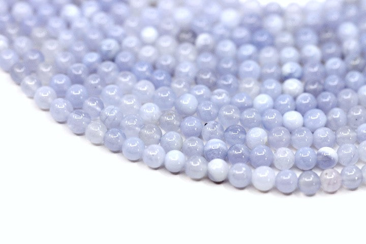 Blue Lace Agate - Beads