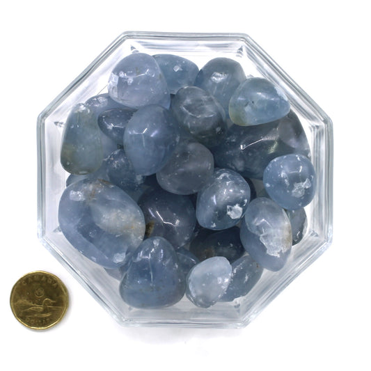 Celestite Madagascar Extra - Tumbled
