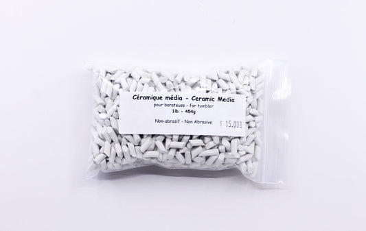 Ceramic Media (Non Abrasive) - Tumbler Media