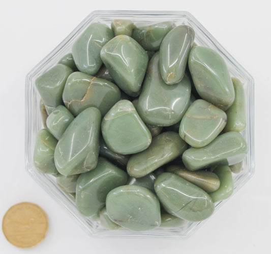 Chalcedony Green Large - Tumbled