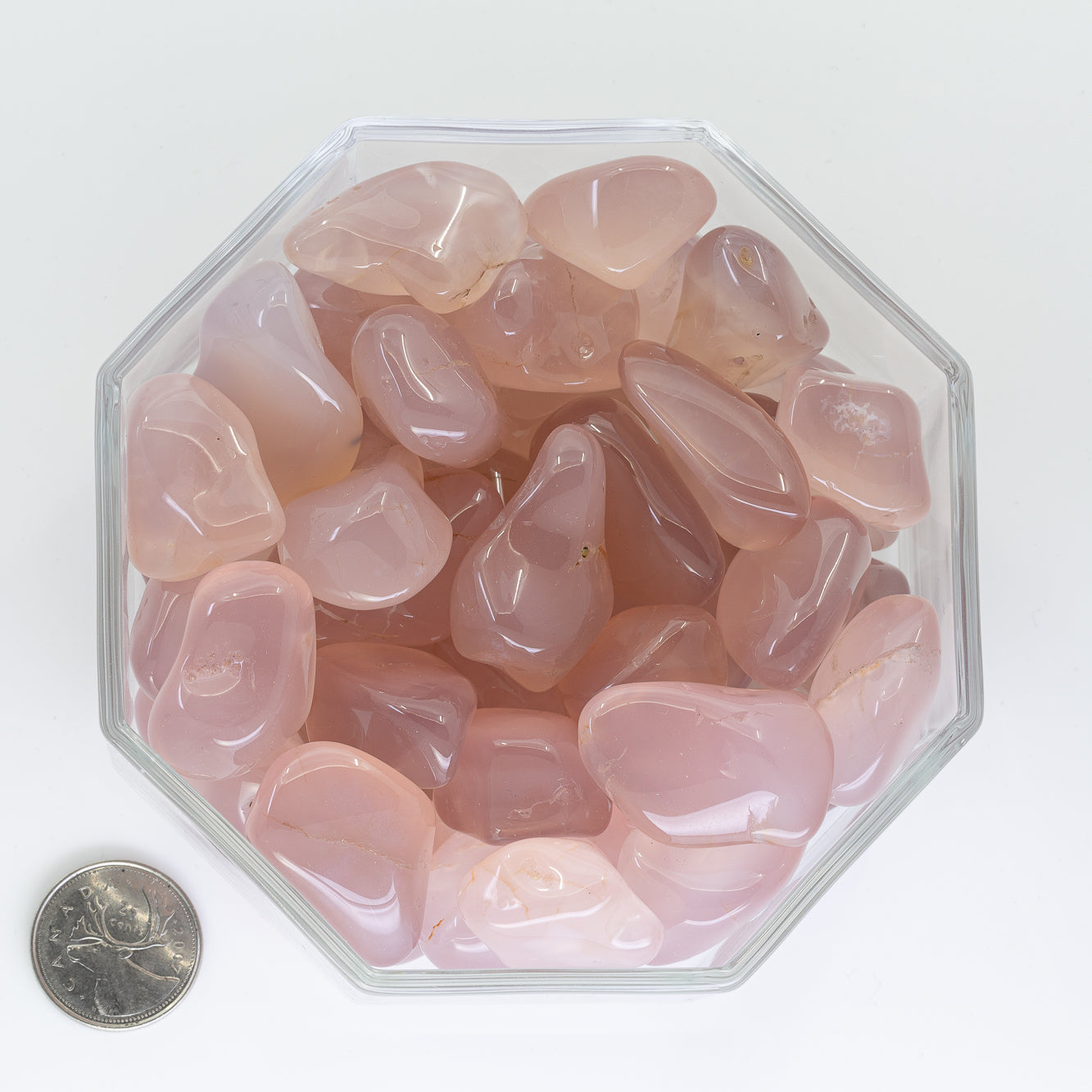 Chalcedony Pink Large - Tumbled