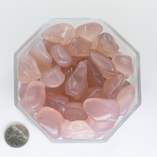 Chalcedony Pink Large - Tumbled