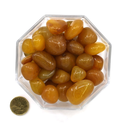 Chalcedony Yellow Large - Tumbled