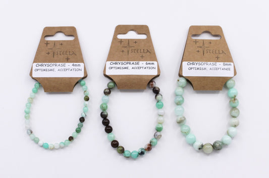 Chrysoprase - Stone Bracelets