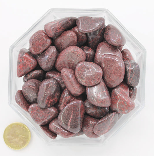Jasper Cinnabar Large - Tumbled
