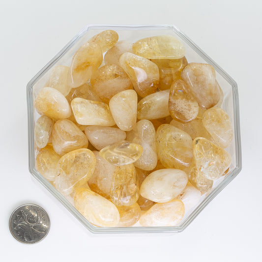 Citrine Light Large - Tumbled