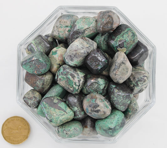 Cuprite Malachite - Tumbled