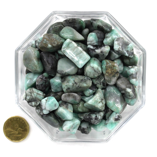 Emerald Large - Tumbled