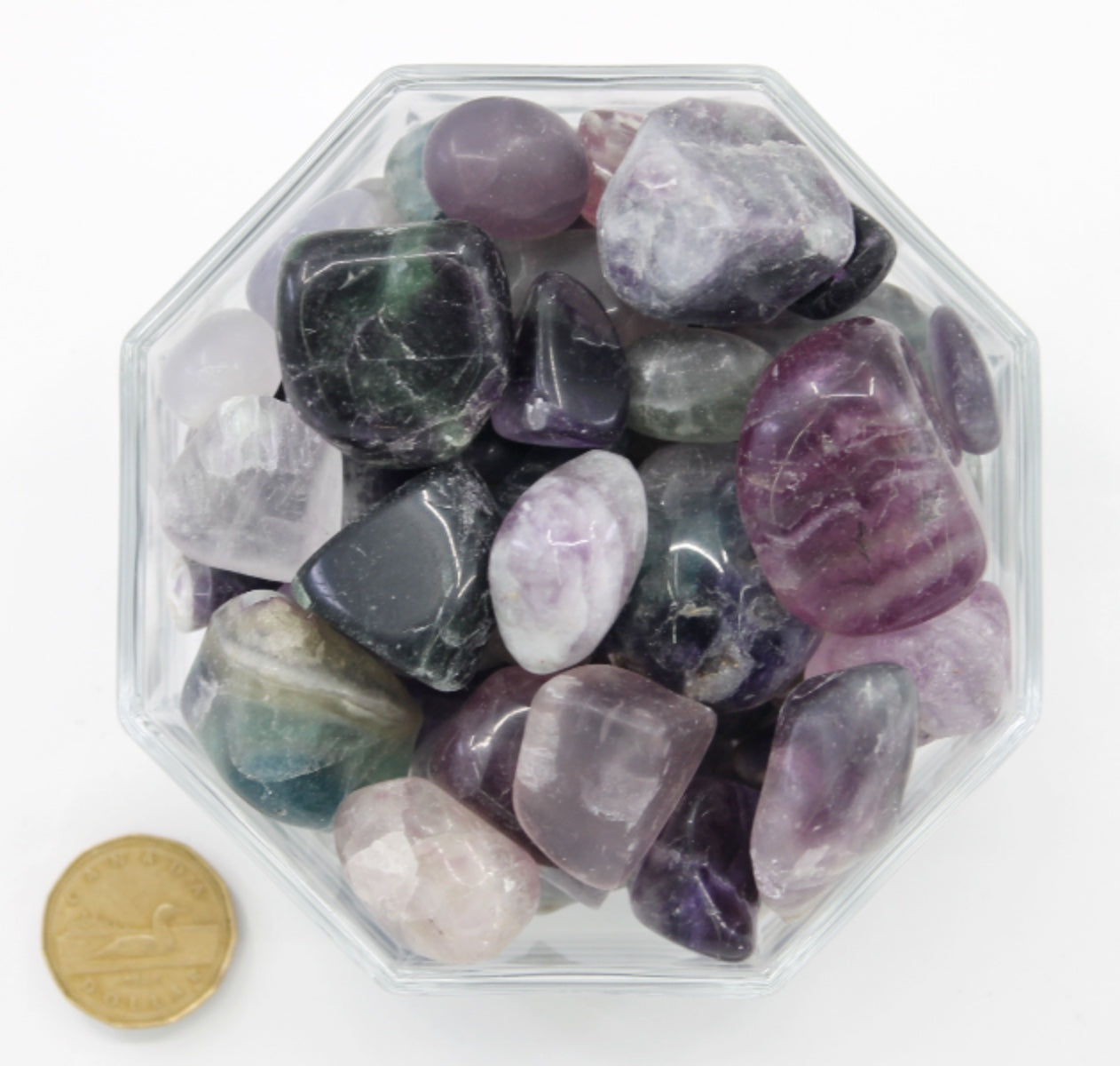 Fluorite Purple Large - Tumbled