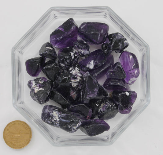 Fluorite Purple Large Extra - Tumbled