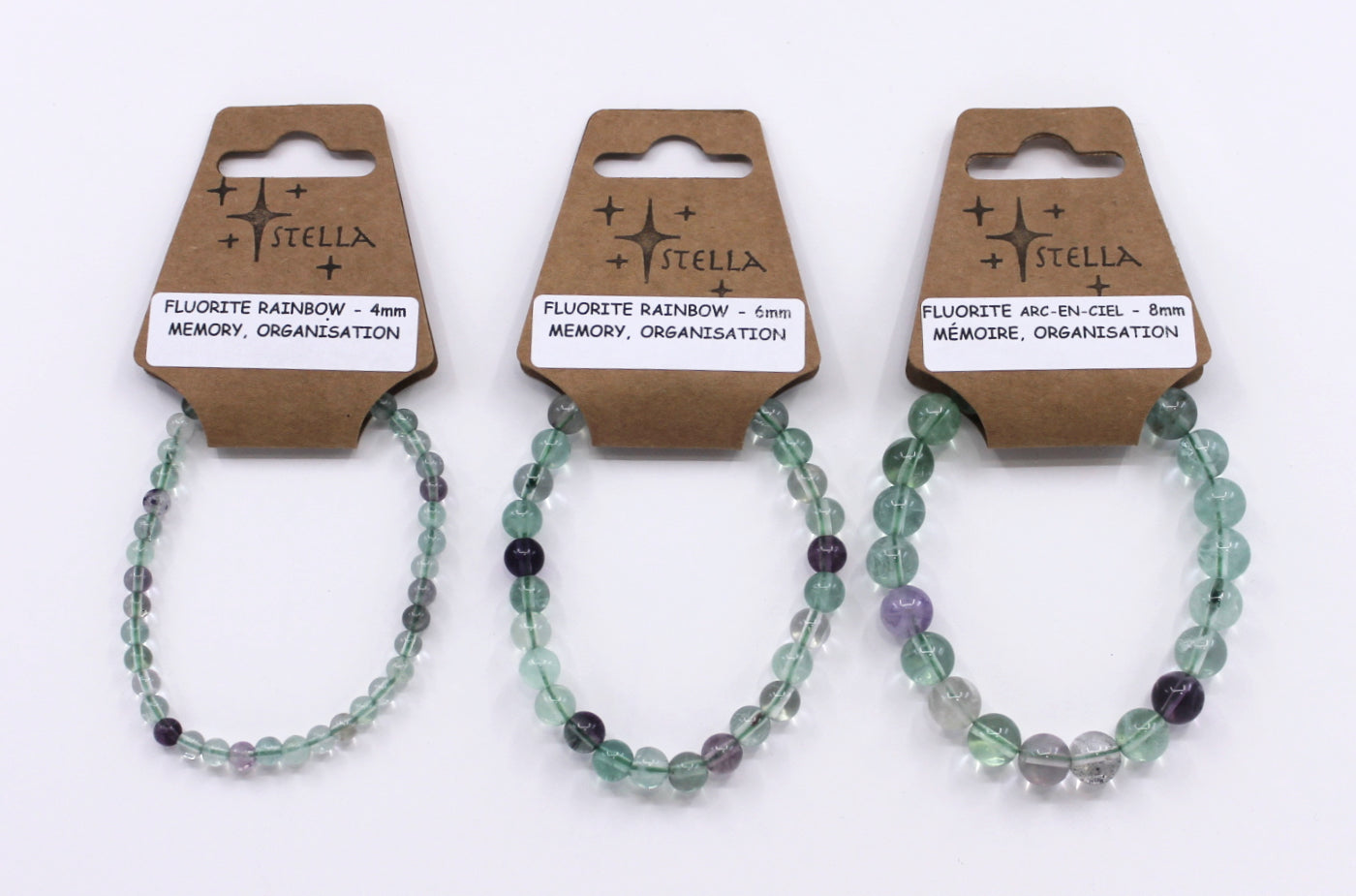 Fluorite Rainbow - Stone Bracelets
