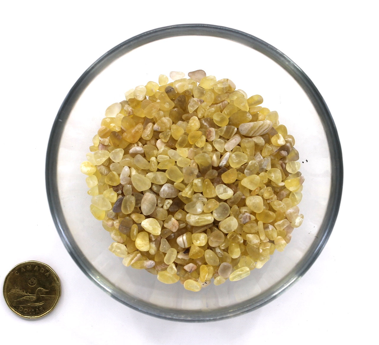 Fluorite Yellow 5-7mm - Chips