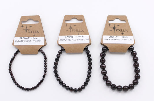 Garnet - Stone Bracelets