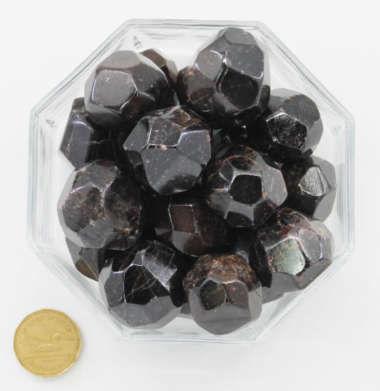 Garnet Faceted Jumbo - Tumbled
